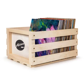 Ящик Alive Audio Nature для 80 пластинок Wood