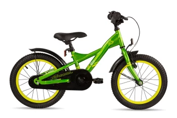 Велосипед Scool XXlite 16 steel 2016 One size зеленый мальчик(XXlite 16 steel)