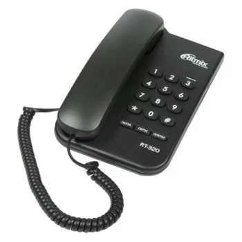 Проводной телефон RITMIX RT-320, черный