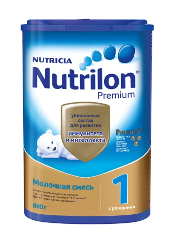 БЗМЖ Смесь молочная Nutrilon 1 Premium с рождения 800г