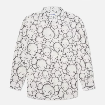 Рубашка мужская Comme des Garcons SHIRT FH-B025-W21 белая XL(FH-B025-W21)